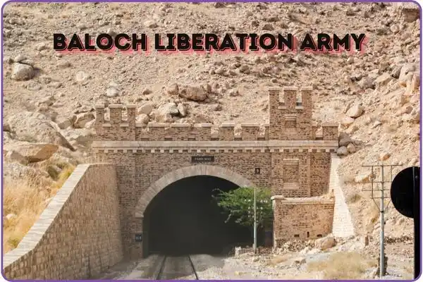 Baloch Liberation Army ,a terrorist group in Pakistan.