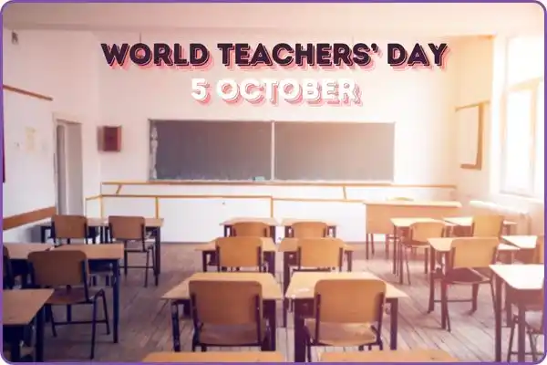 world teachers' day celebrated on 5 October