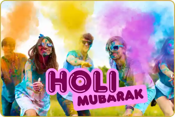 Holi Mubarak