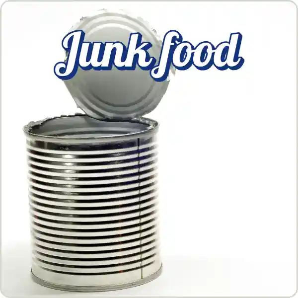 Empty tin