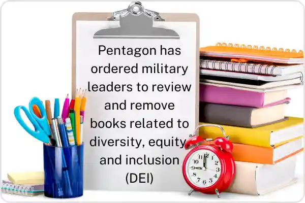 Removal of DEI books